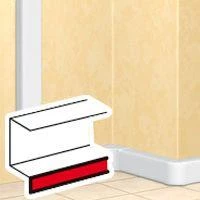Legrand Накладка плинтусная (2м) Leg 010580