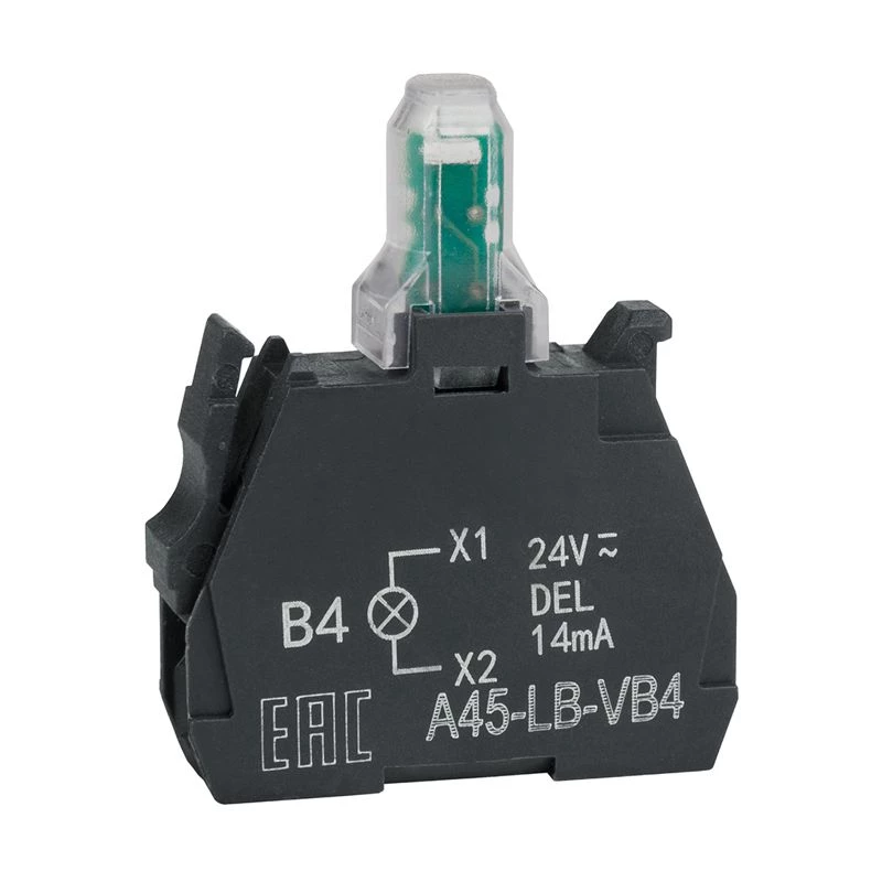 332203 Блок световой OptiSignal D22 A45-LB-VB4 красн. 24VACDC ZBVB4 КЭАЗ 
