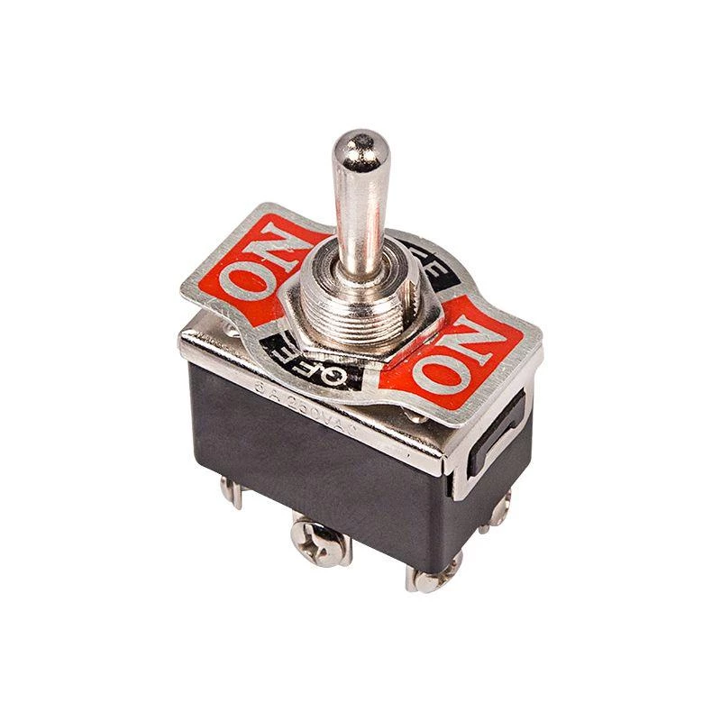 Rexant Тумблер 250В 10А (6с) ON-OFF-(ON) 2п (KN-213)  36-4171