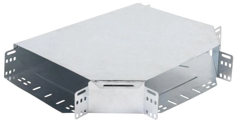 IEK Разветвитель Т-образ. ESCA 80х80мм HDZ  CLP1T-080-080-M-HDZ