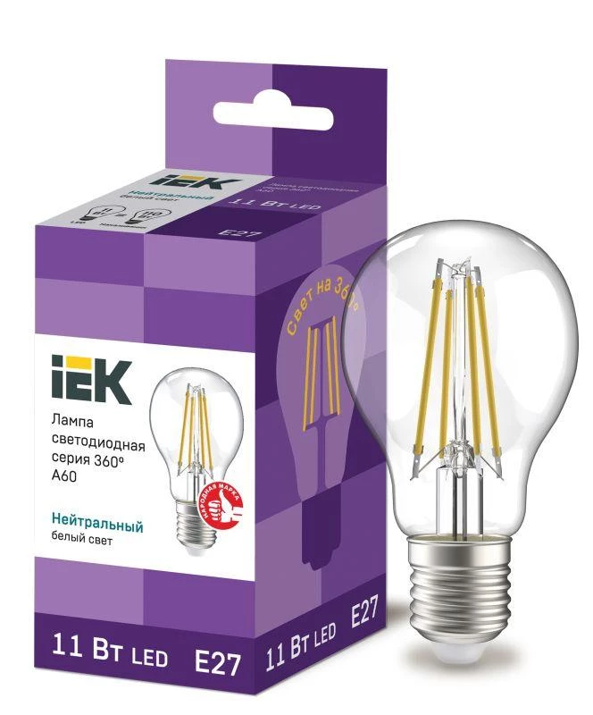 Фото IEK LLF-A60-11-230-40-E27-CL