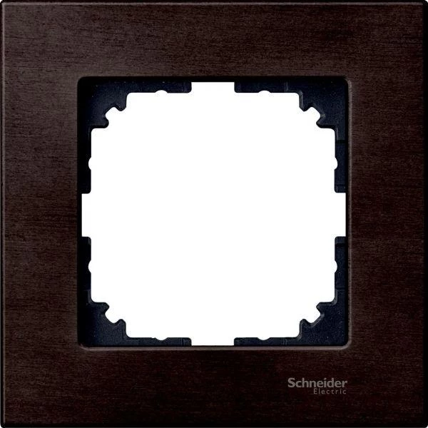 Schneider Electric Рамка 1-м Merten деревян. венге SchE MTN4051-3471