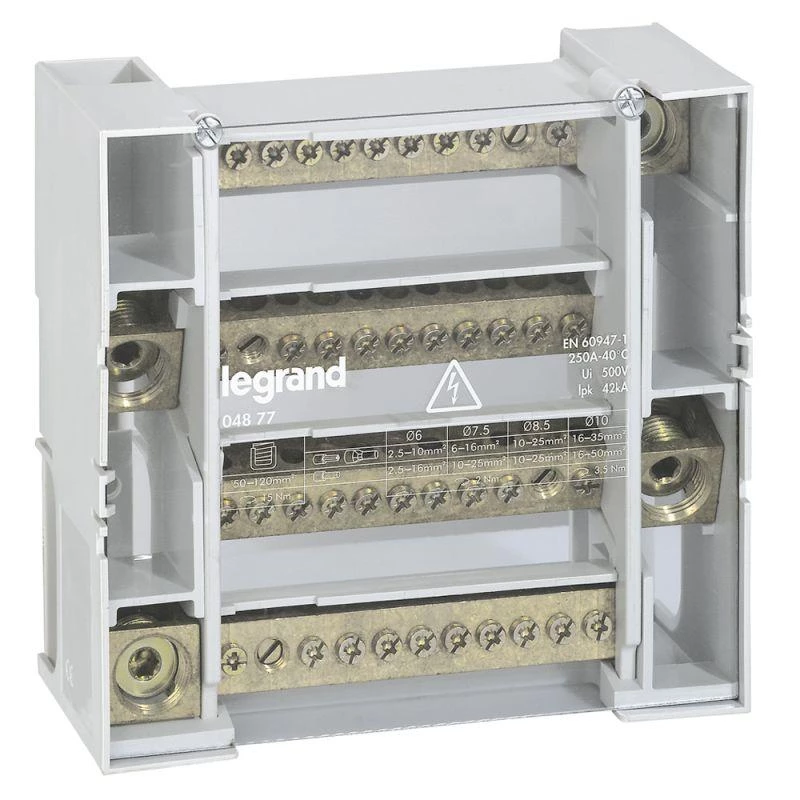 Legrand Блок распределительный 4п 250А Leg 004877