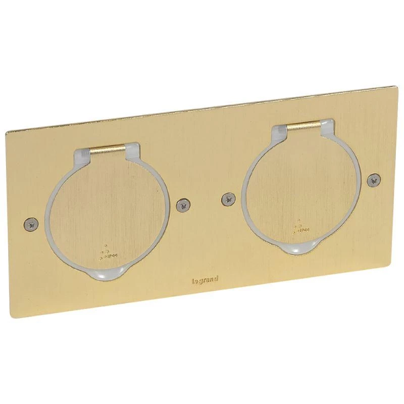 Legrand Блок встраиваемый 2х2м IP44 бронз. Leg 089712
