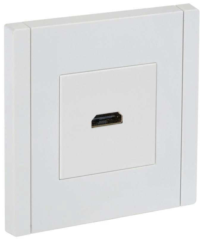 IEK Розетка HDMI FORTE&PIANO FP240 бел.  FP-H10-K01