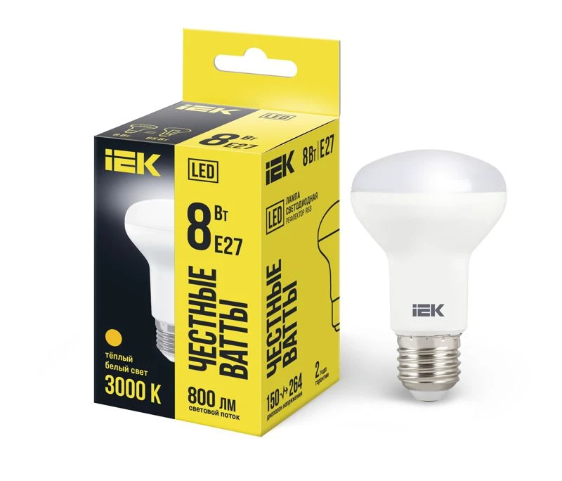 Фото IEK LLE-R63-8-230-30-E27