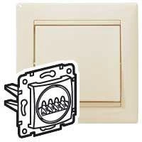 Legrand (группа IEK) Розетка СП Valena для динамиков механизм сл. кость (DIY-упак.) IEK 695621