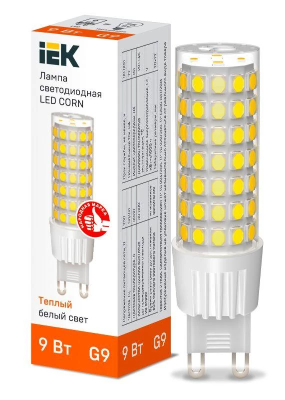 Фото IEK LLE-CORN-9-230-30-G9