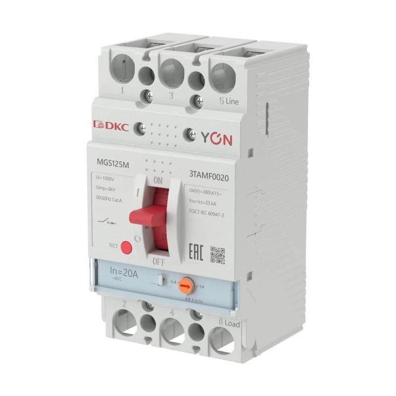 Фото YON (группа DKC) MGS125M-3TAMF0020