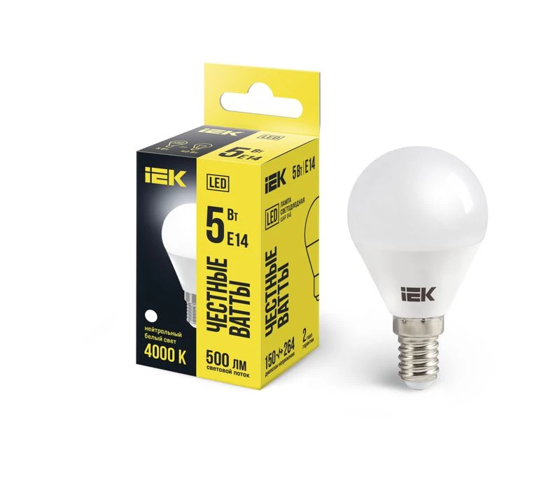 Фото IEK LLE-G45-5-230-40-E14