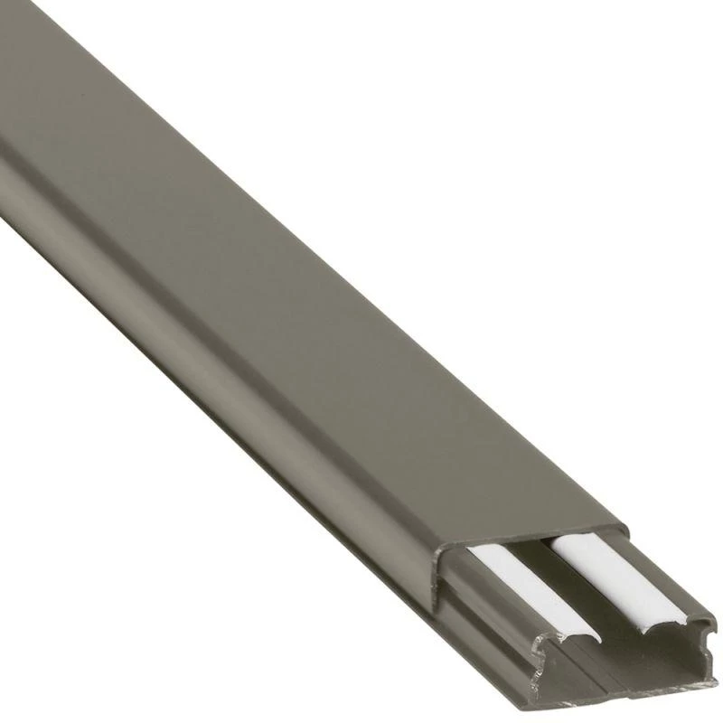 Legrand Кабель-канал 32х12.5 L2100 пластик с перегородкой корич. Leg 030025