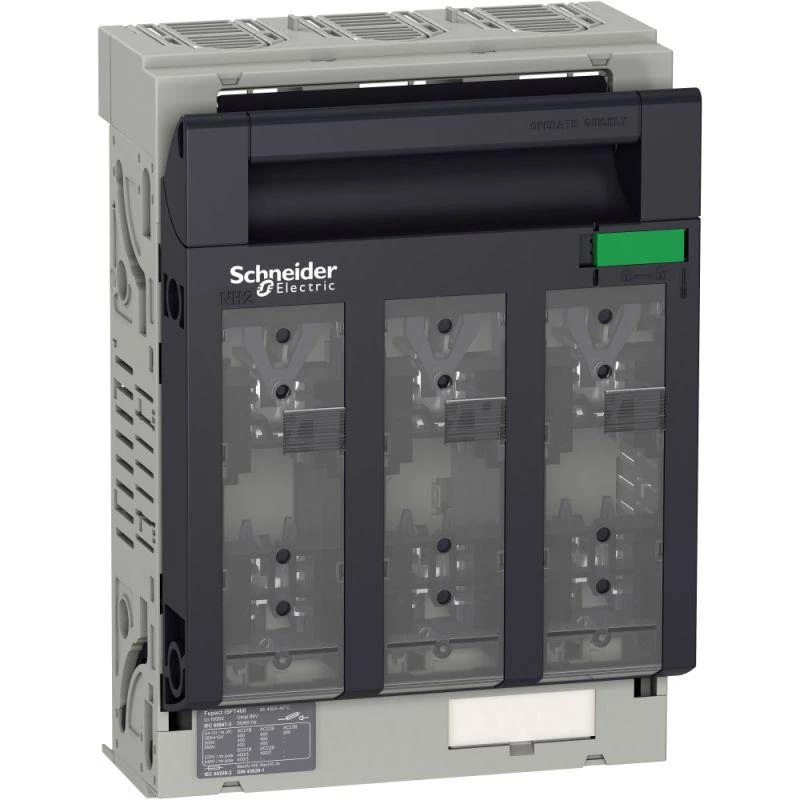 Schneider Electric Выключатель-разъединитель-предохранитель ISFT400 3п выводы М10 SchE LV480806