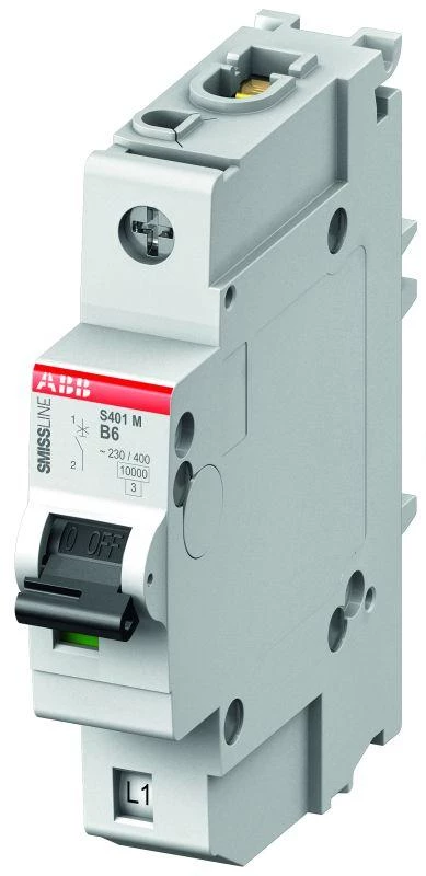 ABB Выключатель автоматический модульный 1п C 16А 10кА S401M-C16  2CCS571001R0164