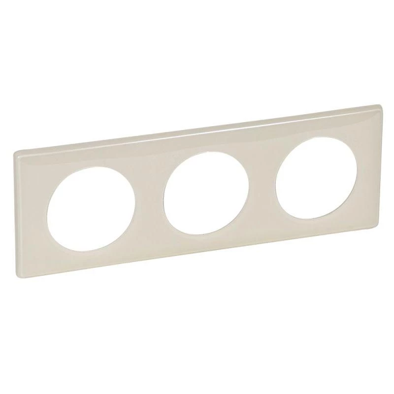 Legrand Рамка 3-м Celiane сл. кость глянец Leg 066623