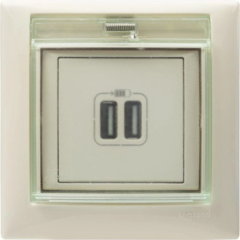Legrand Рамка 1-м Valena IP44 сл. кость Leg 774350