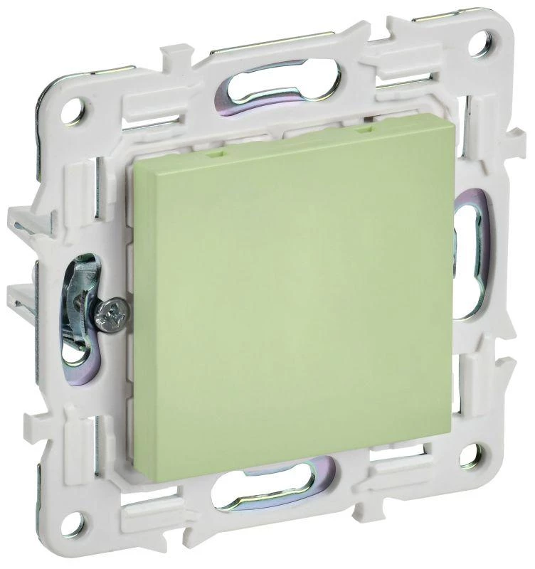 IEK Заглушка с суппортом SKANDY SK-C01G мятный  SK-PL10-K06