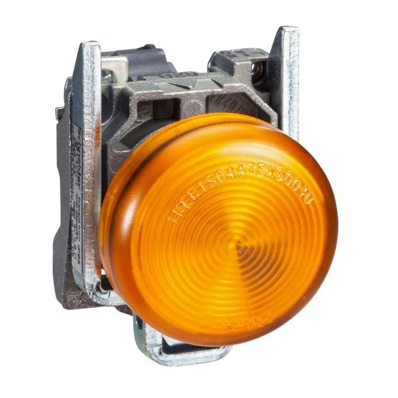 Schneider Electric Лампа сигнальная 22мм 230-240В желт. SchE XB4BVM5