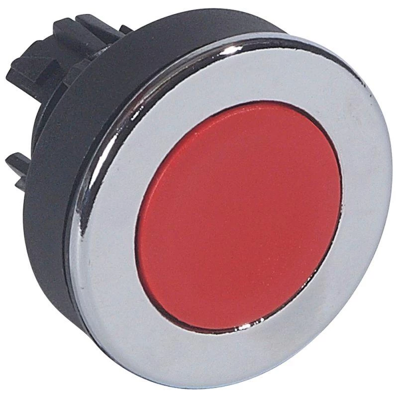 Legrand Головка для кнопки скрыт. с пруж. возвр. d30мм красн. Osmoz Leg 023814