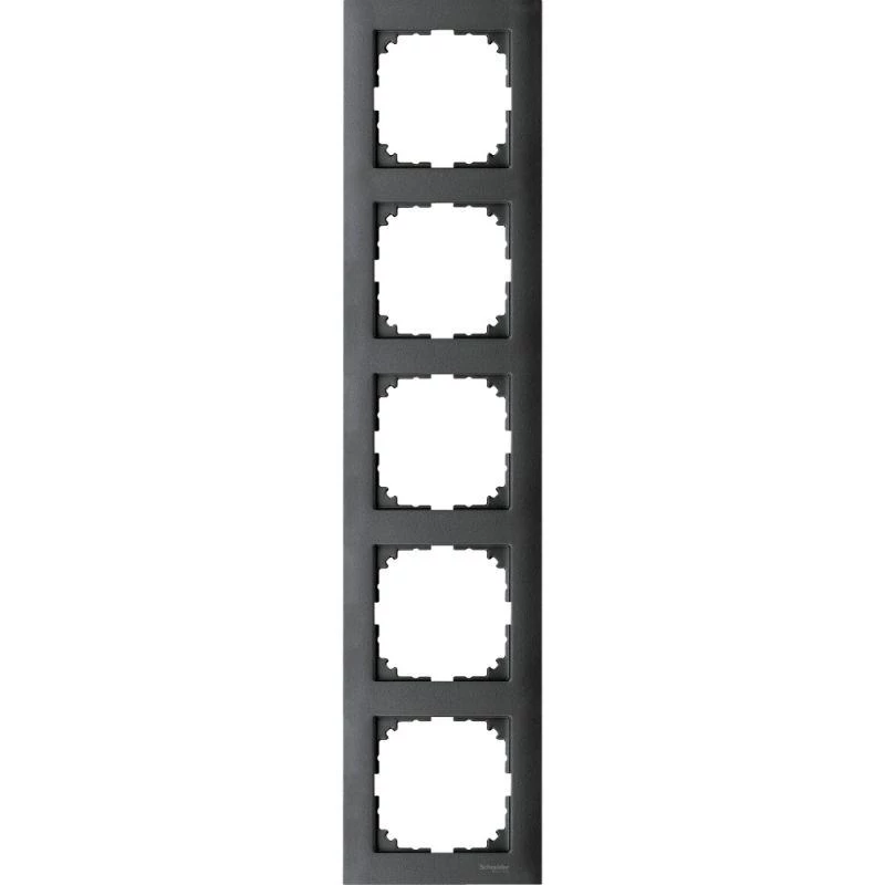 Schneider Electric Рамка 5-м M-Pure антрацит SchE MTN4050-3614