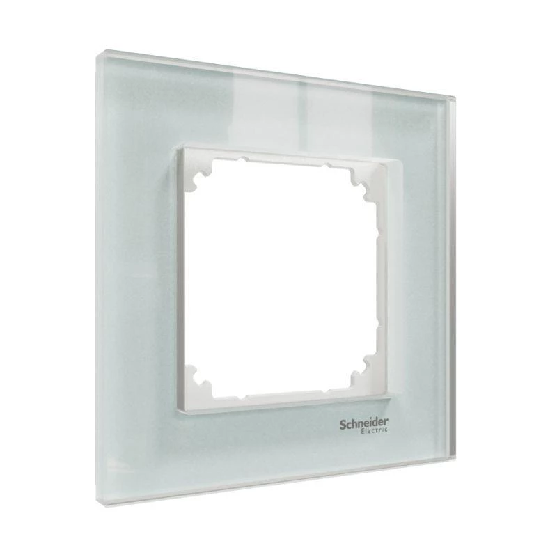 Schneider Electric Рамка 1-м MERTEN M-Elegance стеклянная бел. кристалл SM SchE MTN4010-3220