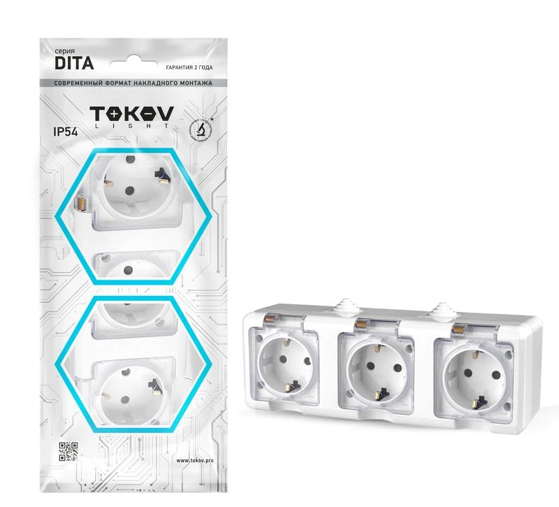 Фото TOKOV ELECTRIC TKL-DT-R3Z-C01T-IP54