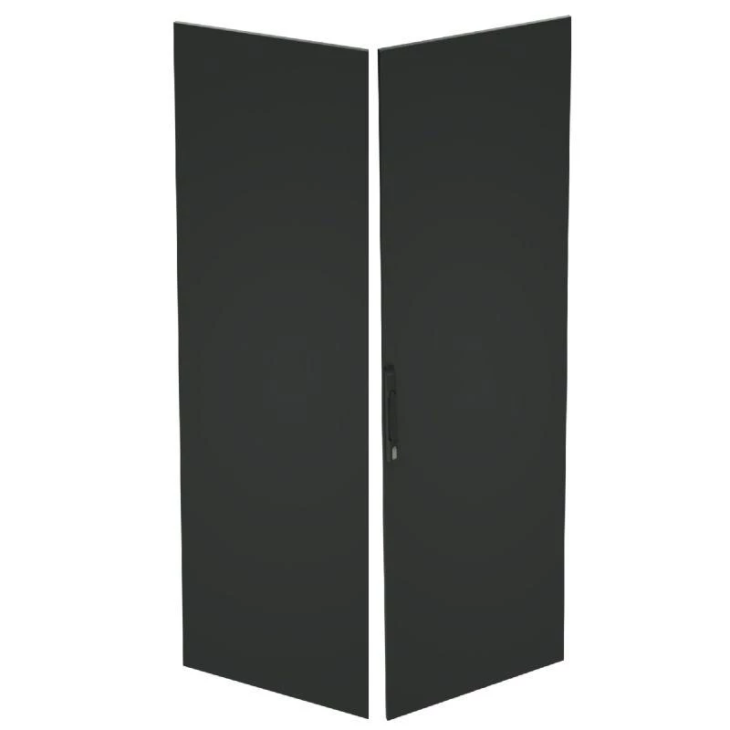 DKC Дверь двойная сплошная IT-CQE 2200х800 RAL7035  RGITCPED2280
