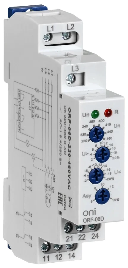 Фото ONI ORF-06D-220-460VAC