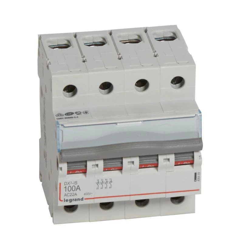 Legrand Выключатель-разъединитель 4п 100А DX3 Leg 406489