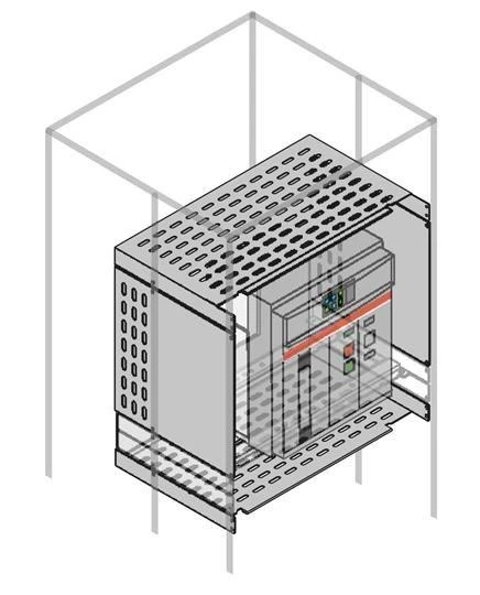 ABB Перегородка 2A-3A E4.2 H=600мм W=600мм  1STQ009063A0000