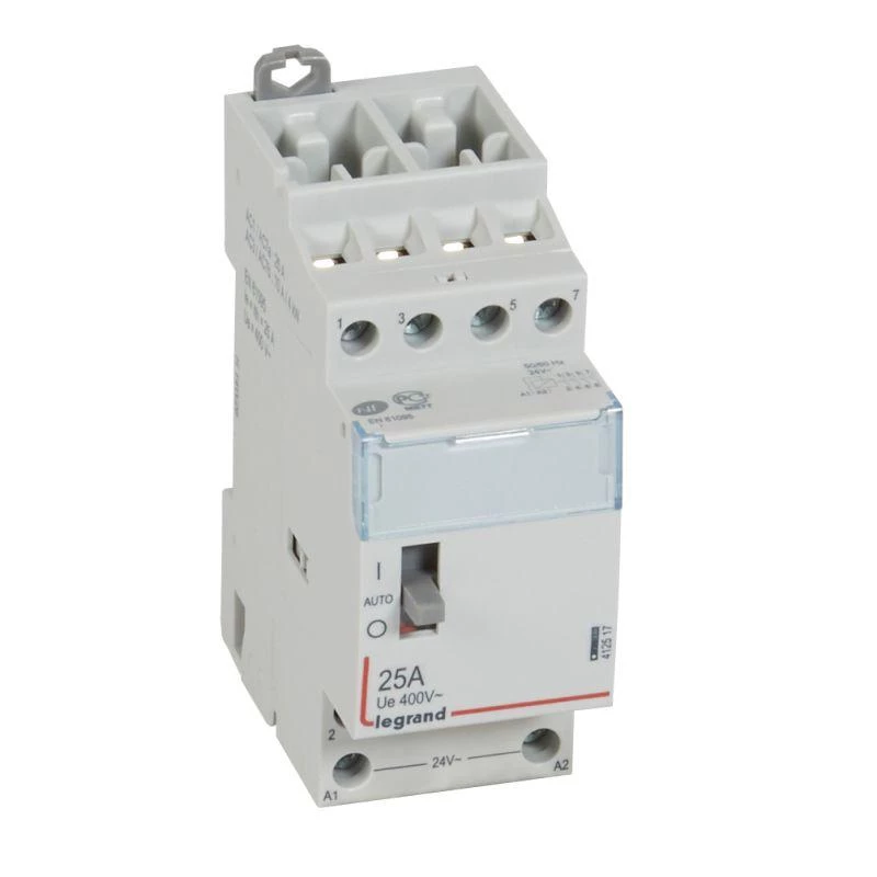 Legrand Контактор мод. 25А/4п 4НО 24В CX3 с рукояткой упр. Leg 412517
