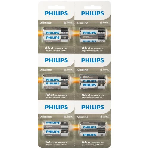 Фото PHILIPS Элементы питания Б0064636