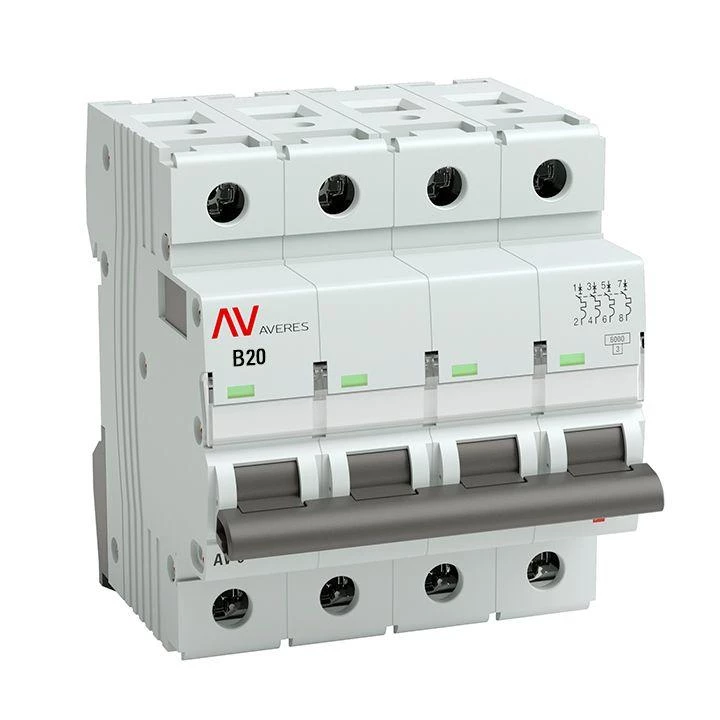 Фото EKF mcb6-4-20B-av