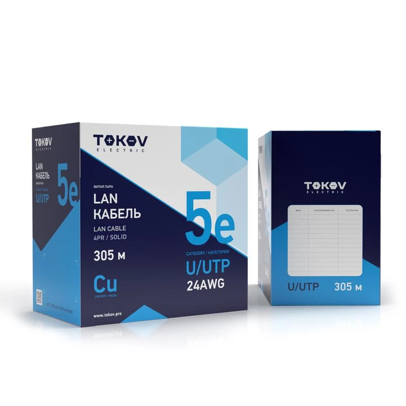 Фото TOKOV ELECTRIC TKE-C06-U/UTP-42-5E-305