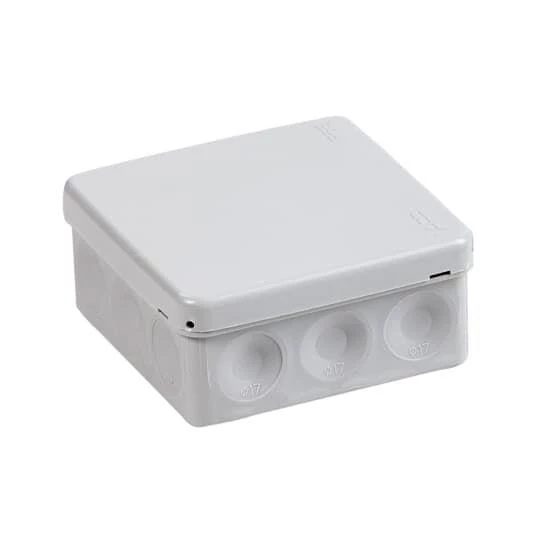 ABB Коробка разветвительная квадратная 86х86мм IP55 сер.  2TKA140014G1