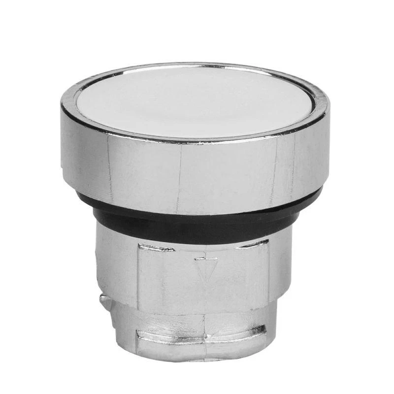КЭАЗ Головка кнопки OptiSignal D22 A4-P-1 бел. металл ZB4BA1  332212
