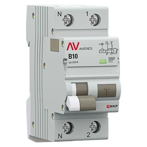 Фото EKF rcbo6-1pn-10B-10-ac-av