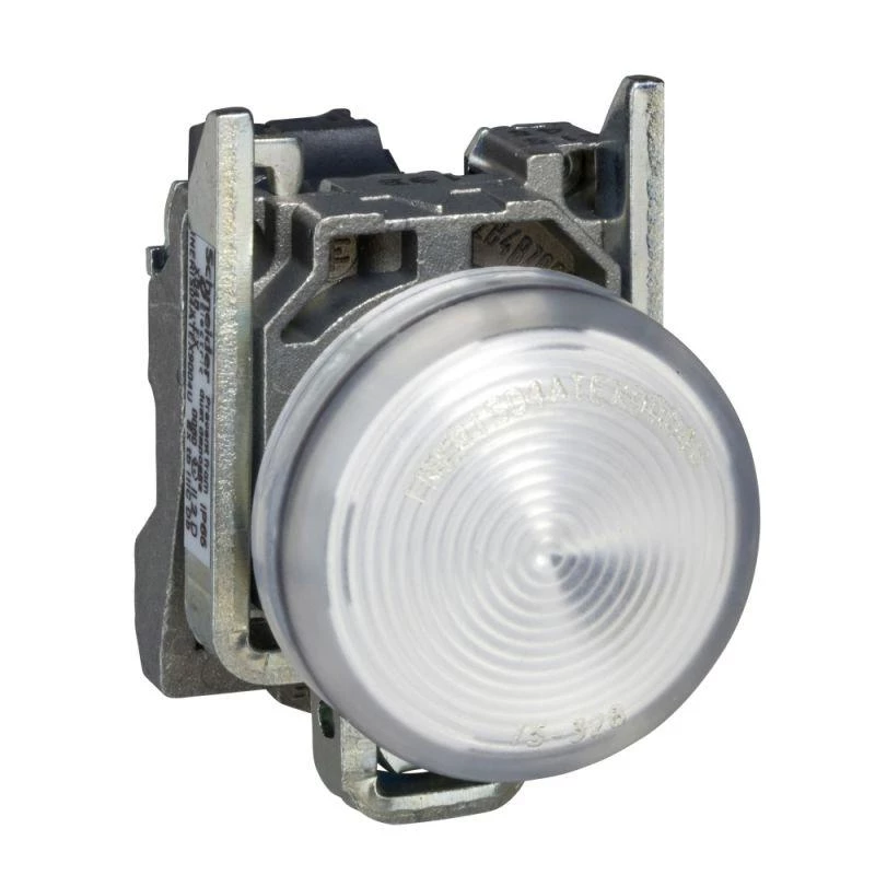 Schneider Electric Лампа сигнальная 22мм 24В бел. SchE XB4BVB1