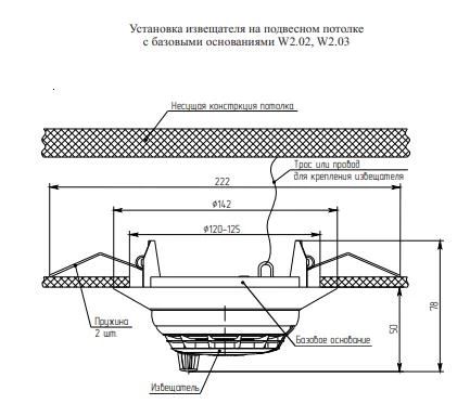Рубеж Основание базовое W2.02 (в упаковке) Rbz-338226