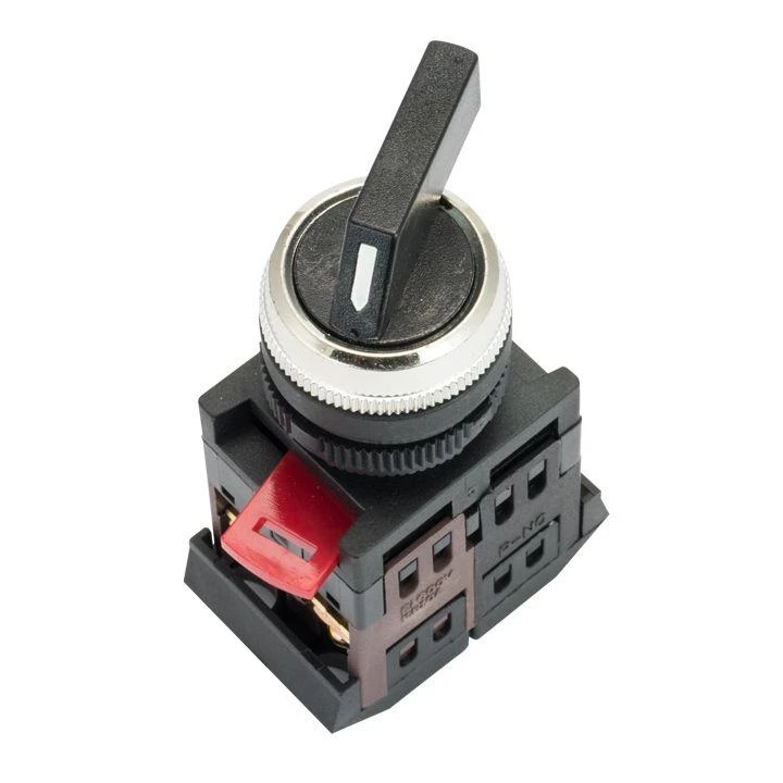 EKF Переключатель АLС-22 2P черн. NO+NC PROxima psw-alc-2p