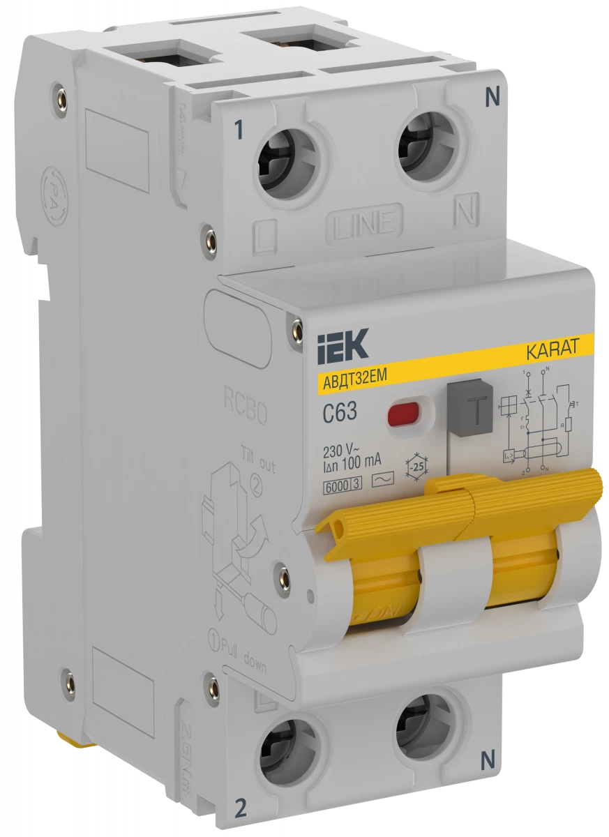 Фото IEK KA-VD14-1-063-C-100-AC
