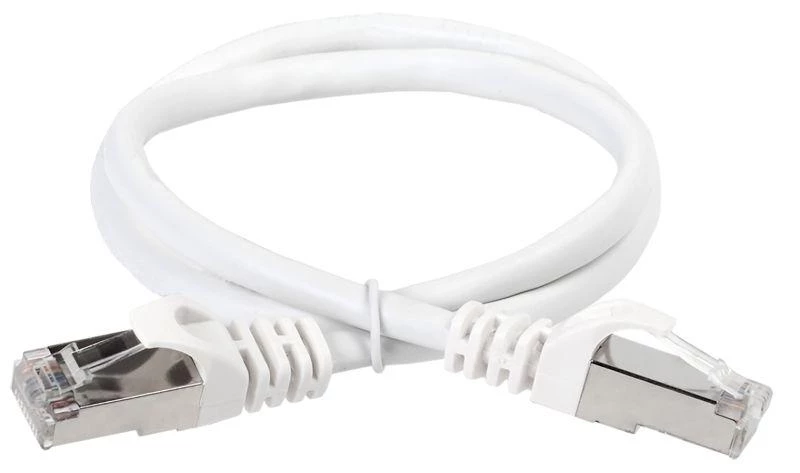 ITK Патч-корд кат.5E FTP LSZH 10м бел. PC08-C5EFL-10M