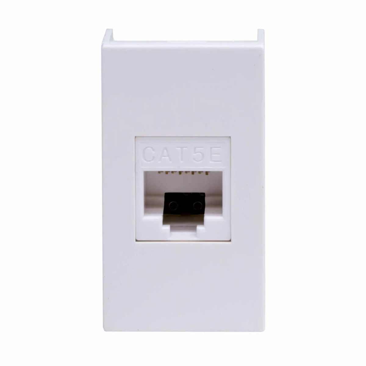 Розетка компьютерная 1-м 1мод. Viva RJ45 кат.5E бел. DKC 45038