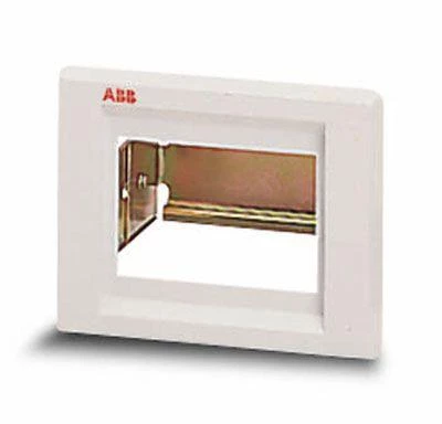 ABB Панель лицевая 4М без двери сер.  12364