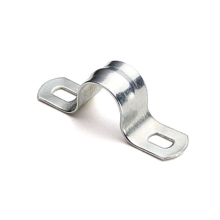 EKF Скоба крепежная двухлапковая d48-50мм метал. (уп.50шт)  sm-2-48-50