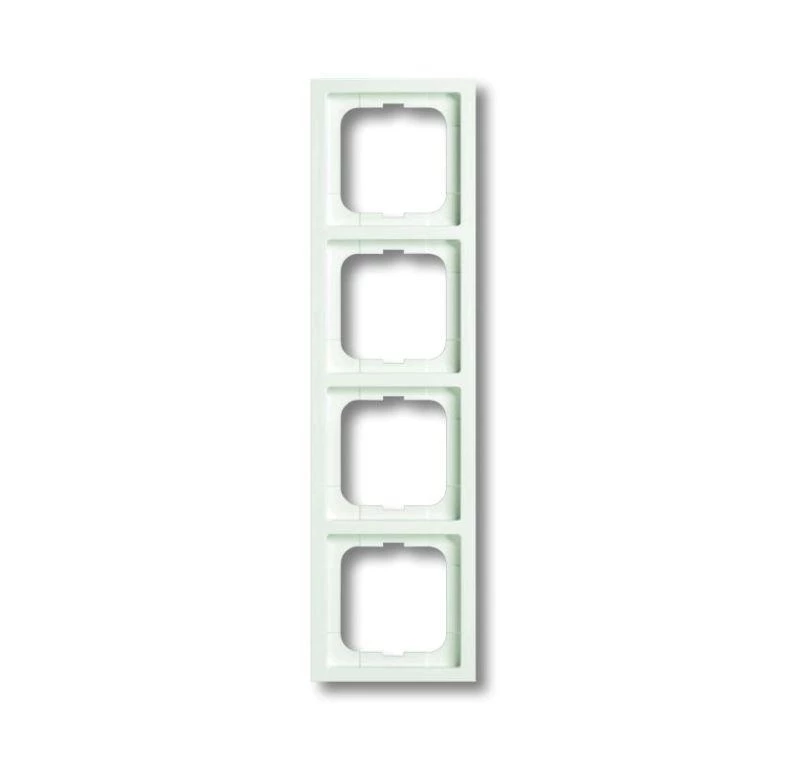 ABB Рамка 4-м Solo/Future linear бел. бархат  2CKA001754A4417