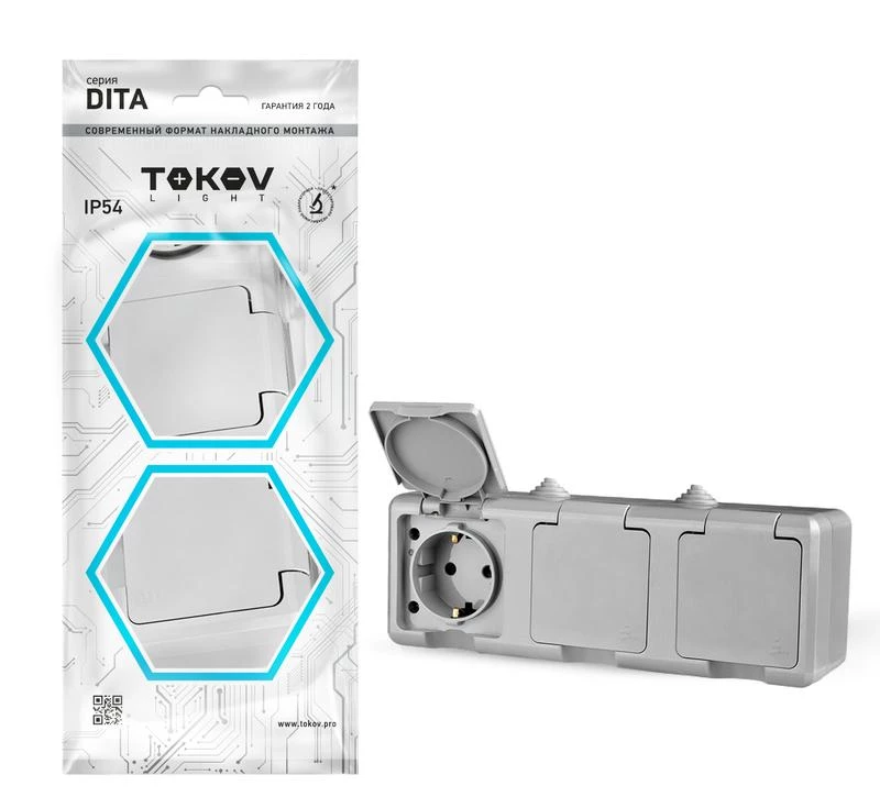 Фото TOKOV ELECTRIC TKL-DT-R3Z-C06-IP54