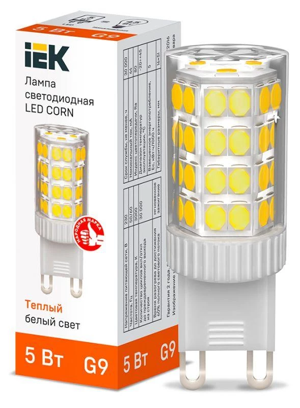 Фото IEK LLE-CORN-5-230-30-G9
