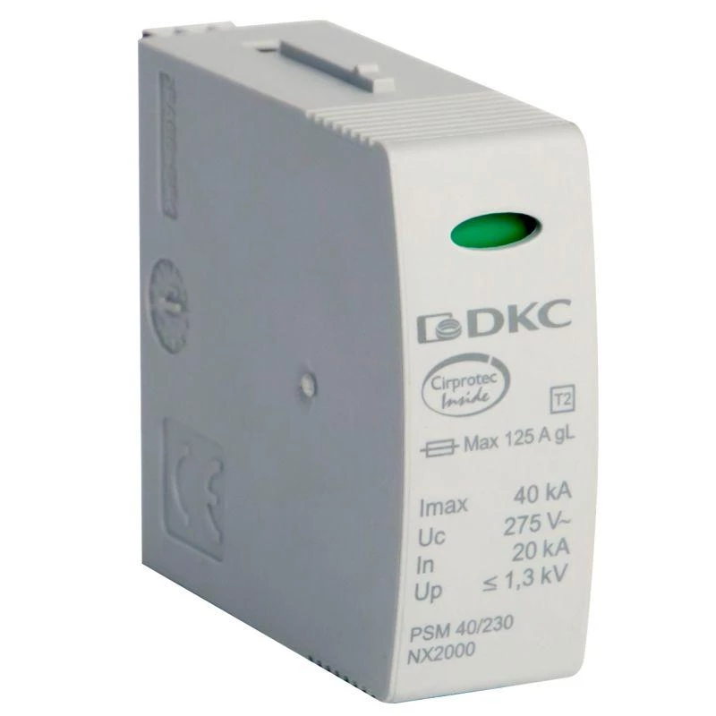 DKC Модуль сменный к УЗИП класс II L-N 40кА (8/20)  NX2000