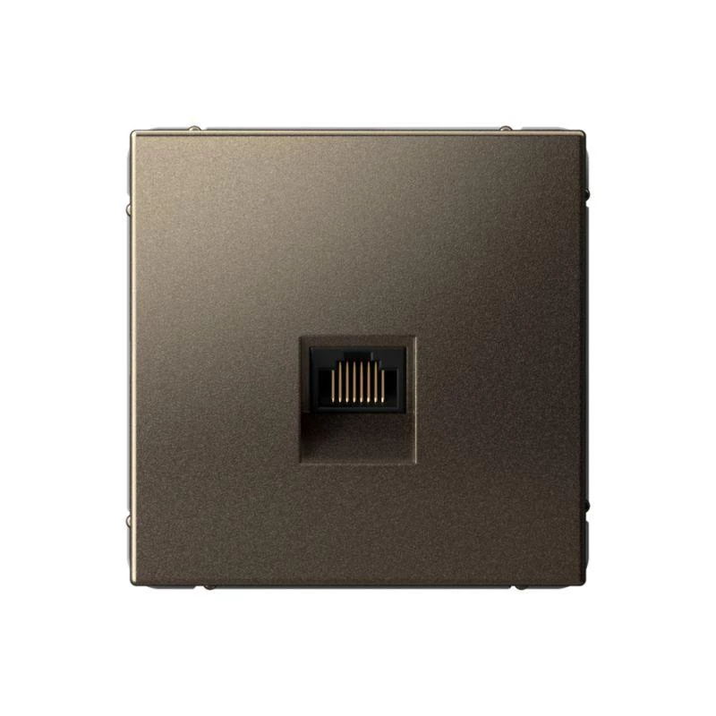 Systeme Electric Розетка компьютерная ArtGallery RJ45 кат.5E механизм мокко SE GAL000683