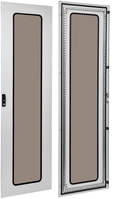 IEK Дверь металлическая со стеклом 2000х600 FORMAT  YKM40D-FO-DG-200-060